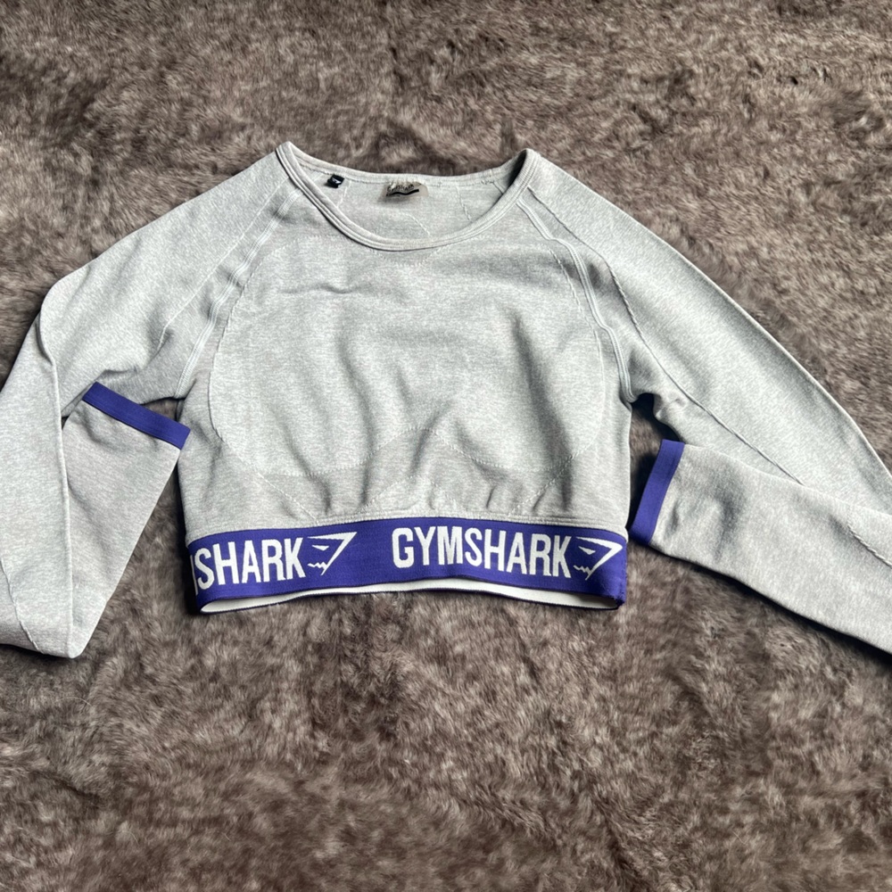 Gym Shark Cropped Long Sleeve